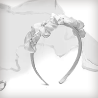 Tiara Véu de Noiva Cor Branca Simples Despedida de Solteira - Tiara de Noiva Simples Com Véu