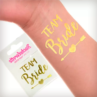 Kit Com 20 Tatuagens Temporárias Despedida De Solteira Bride - Papilloo