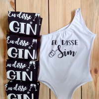 Body Maiô Personalizado Despedida de Solteira Noiva Bride Bride Squad
