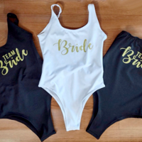 Maiô Body Despedida de Solteira Noiva Bride Chá de Lingerie