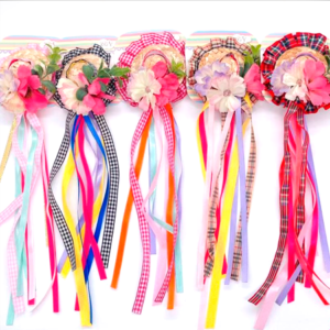 Mini Chapéu De Palha Enfeite De Cabelo Festa Junina C/Grampo