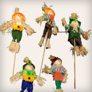 Boneco de Palha sortido ideial para decorações de festas, festa junina, anivesários