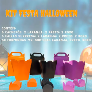 Kit festa hallowen - SONHO MAGICO EMBALAGENS