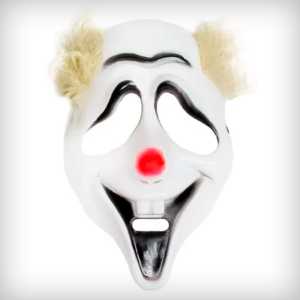 Máscara de Palhaço Acessório Para Fantasia de Hallowen - Fantasias Carol BI