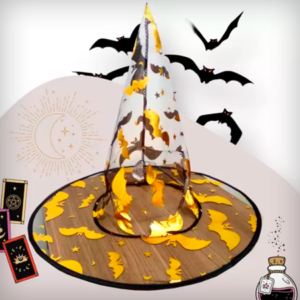 Chapéu Para Fantasia De Bruxa Hallowen Infantil Juvenil E Adulto - GRIFFE BKT