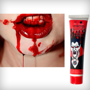 Bisnaga com Sangue Falso Vampiro 28g Artificial Fake Unidade Hallowen Fantasia