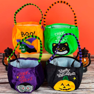 Bolsa Hallowen infantil Para Fantasia infantil - Dia das Bruxas